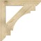 Ekena Millwork Merced Slat Rough Sawn Bracket, Douglas Fir, 4"W x 30"D x 30"H BKT04X30X30MRC06RDF - alternate 3